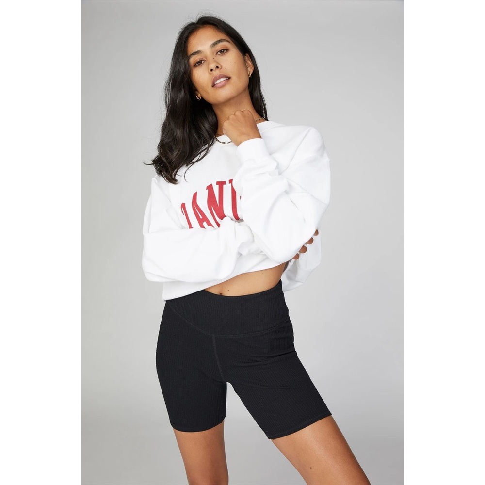 WSLY Rivington 7” Ribbed High-Waist Short